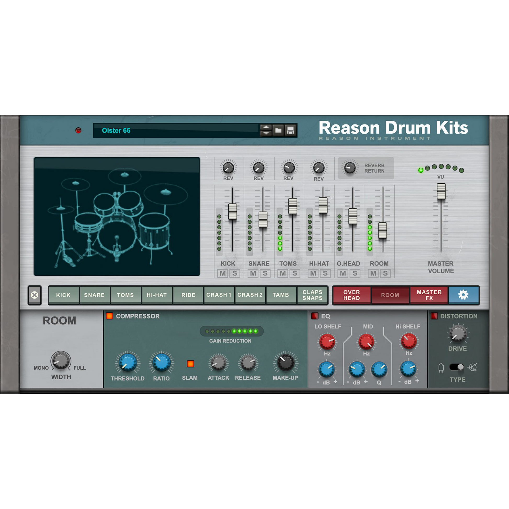 Reason Drum Kits front
