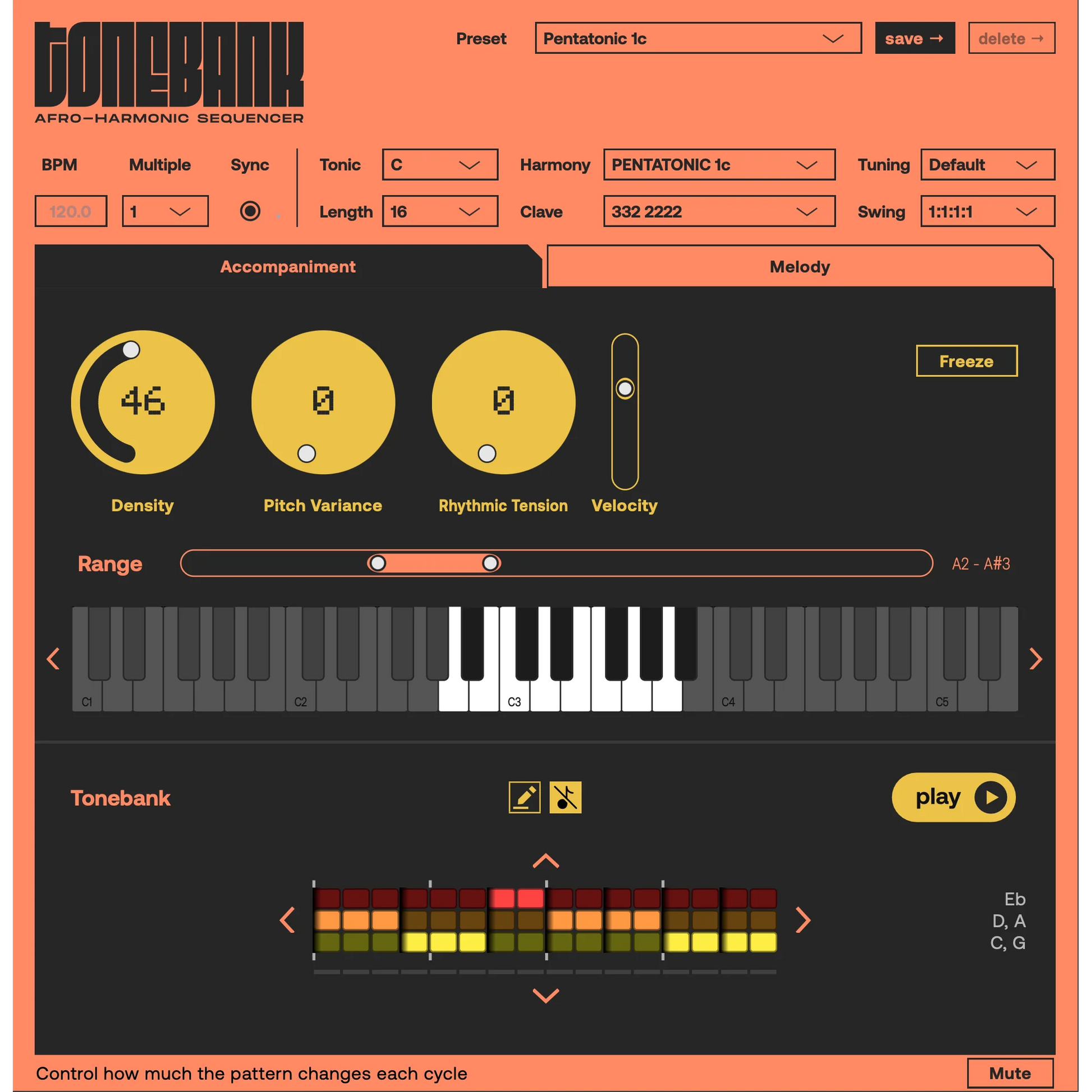 Tonebank Afro-Harmonic Sequencer 