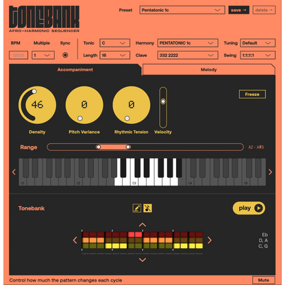 Tonebank Afro-Harmonic Sequencer 