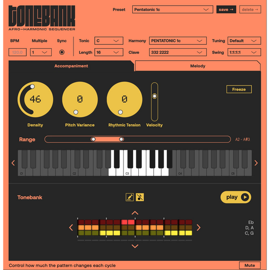 Tonebank Afro-Harmonic Sequencer 