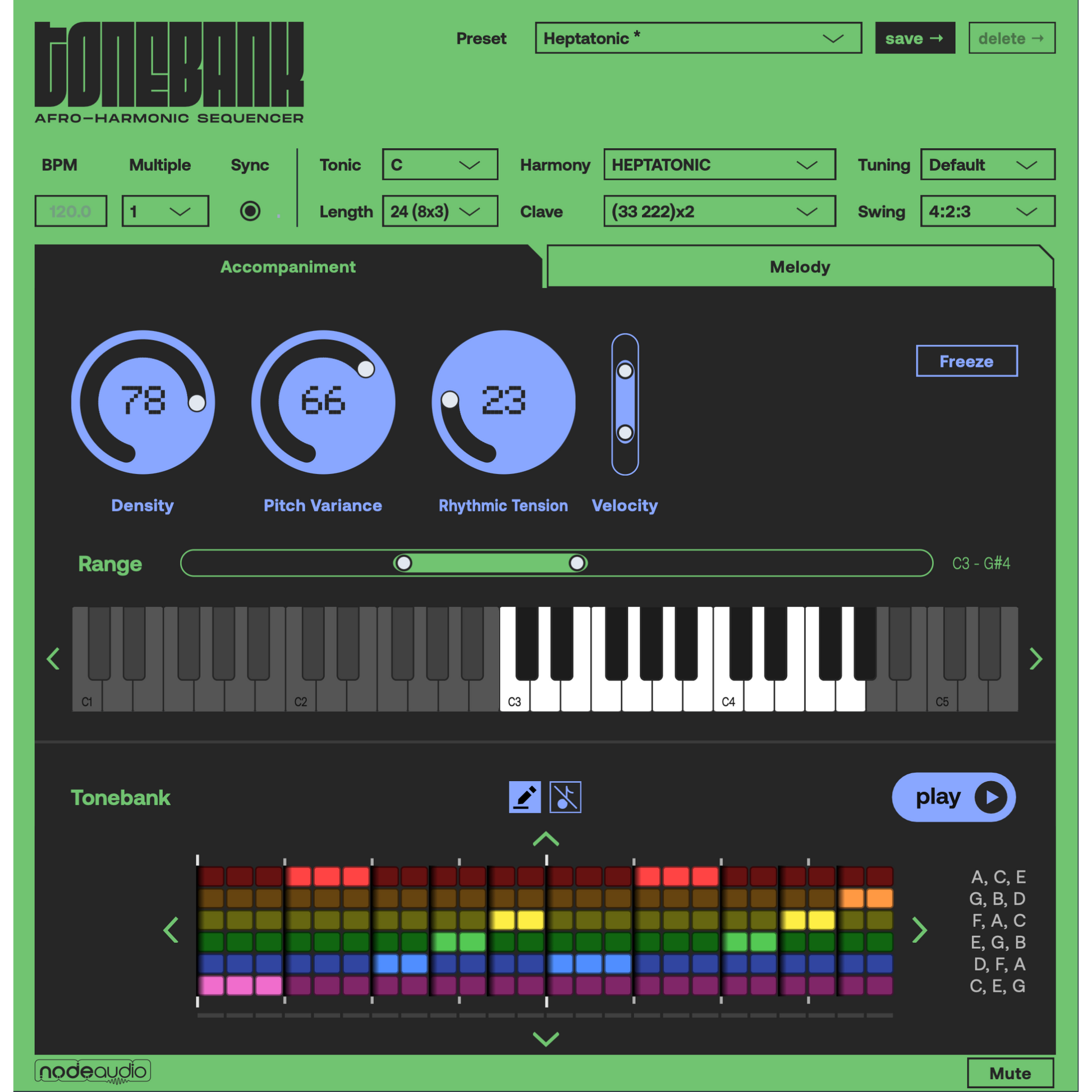 Tonebank Afro-Harmonic Sequencer 