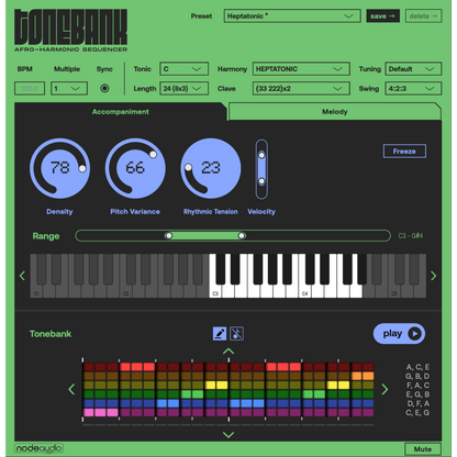 Tonebank Afro-Harmonic Sequencer 