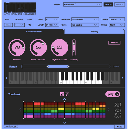 Tonebank Afro-Harmonic Sequencer 