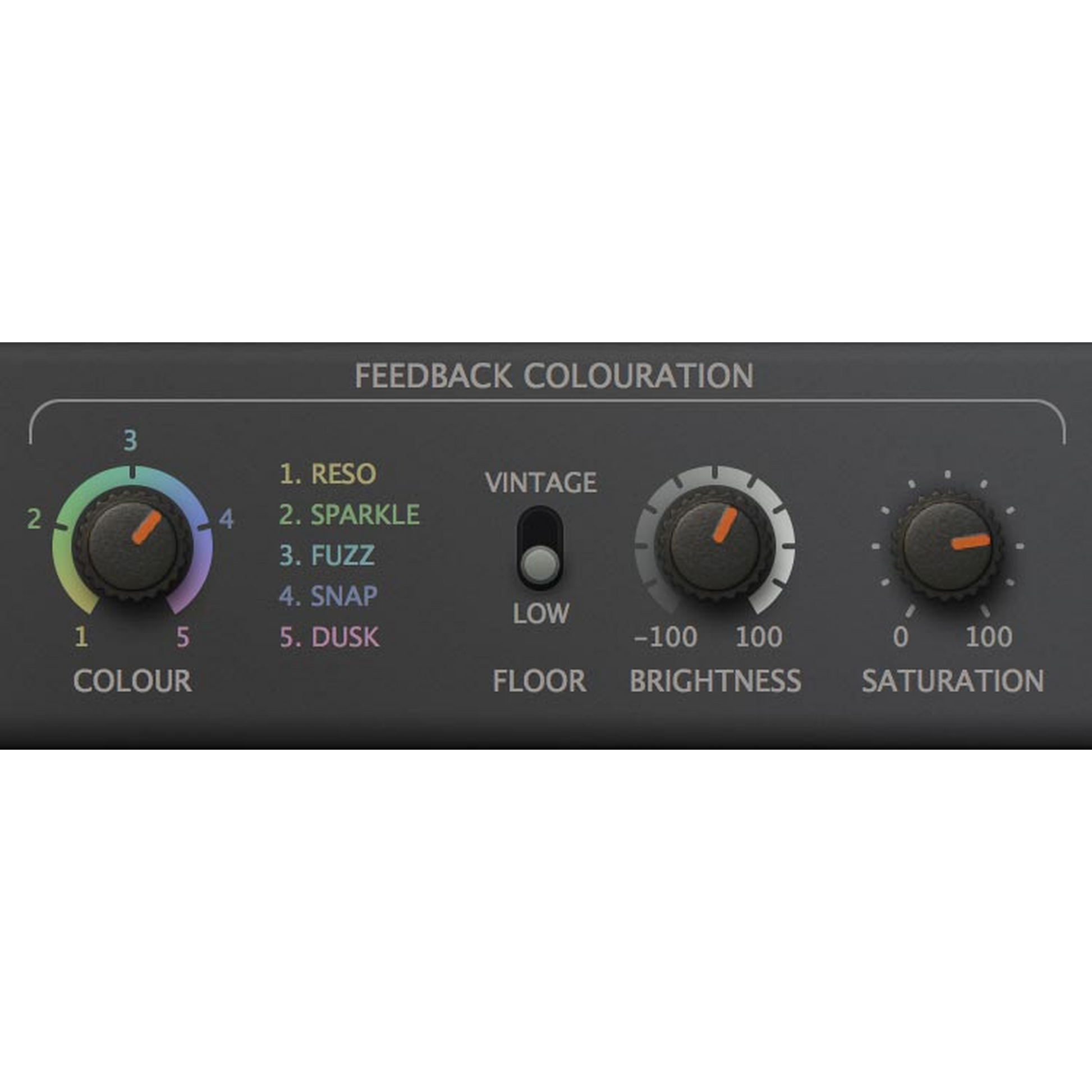 Screenshot of Coloutarion section Colour Copy UI