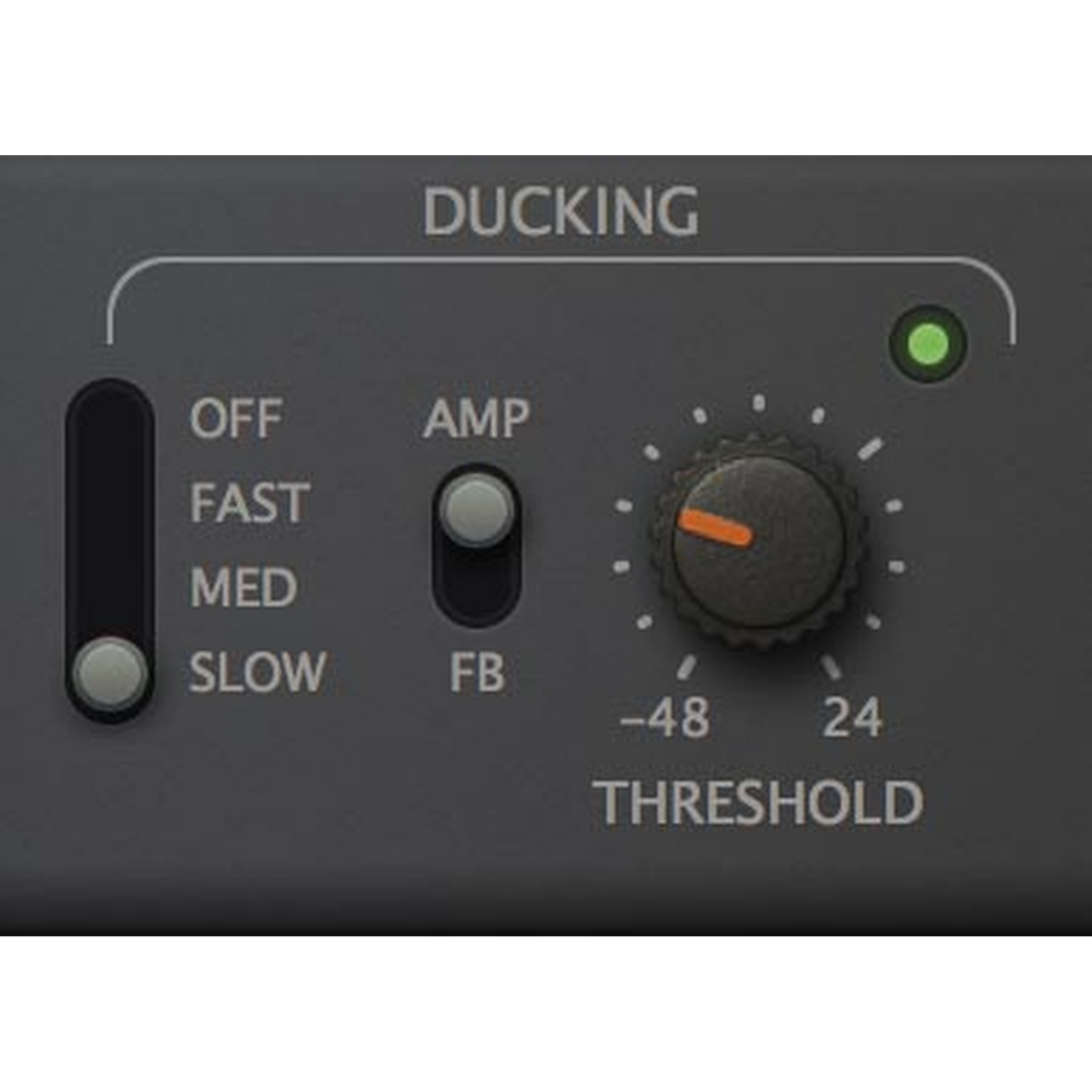 Screenshot of Ducking Section Colour Copy UI